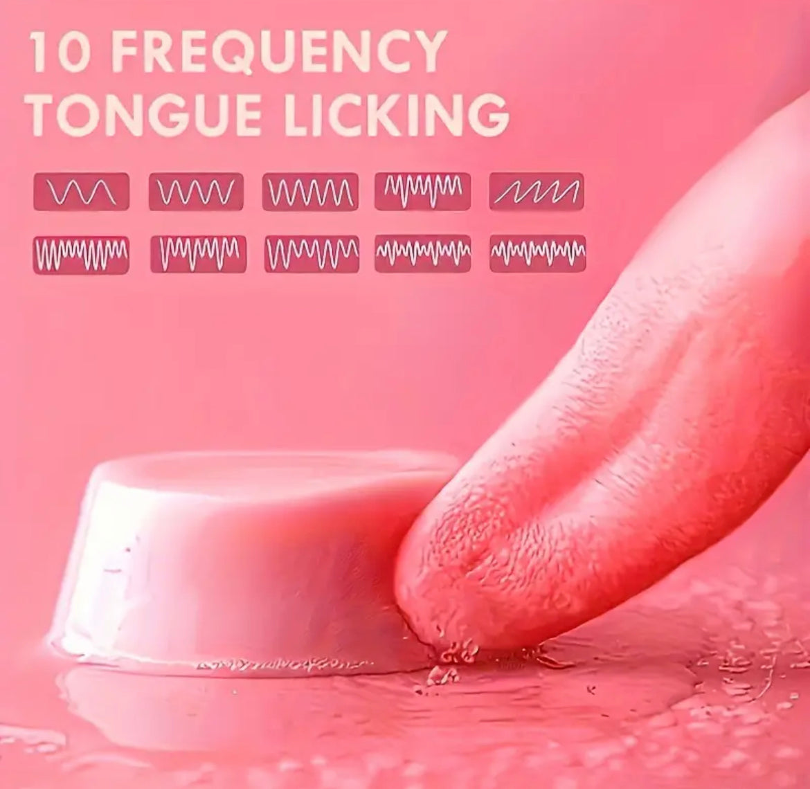 Licking Massager with 10 Modes