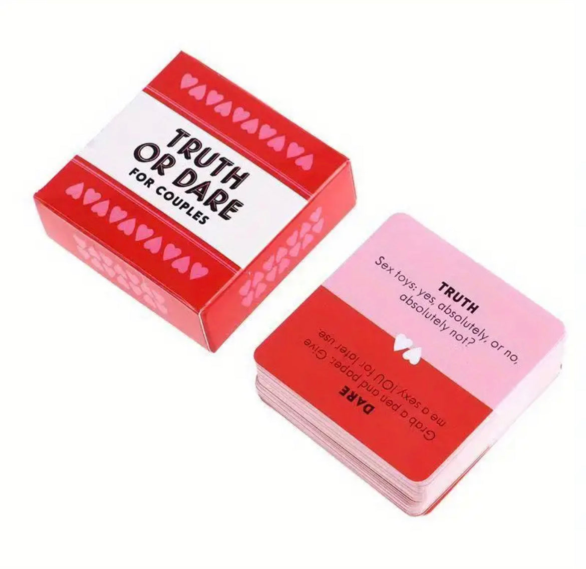 Mini Size Truth Or Dare, Couples Game Cards